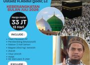 UMRAH AKBAR DI BULAN JULI 2026 BERSAMA USTADZ H.ABDUL QODIR, Lc