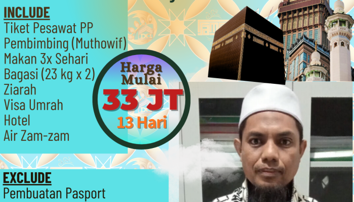 TASYAKURAN DUA JAMA’AH UMRAH SAMIRA TRAVEL BIMA-NTB  KEBERANGKATAN TANGGAL 10 MARET 2026.